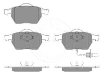 Brake pad set
