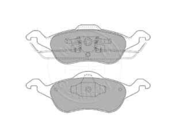 Brake pad set